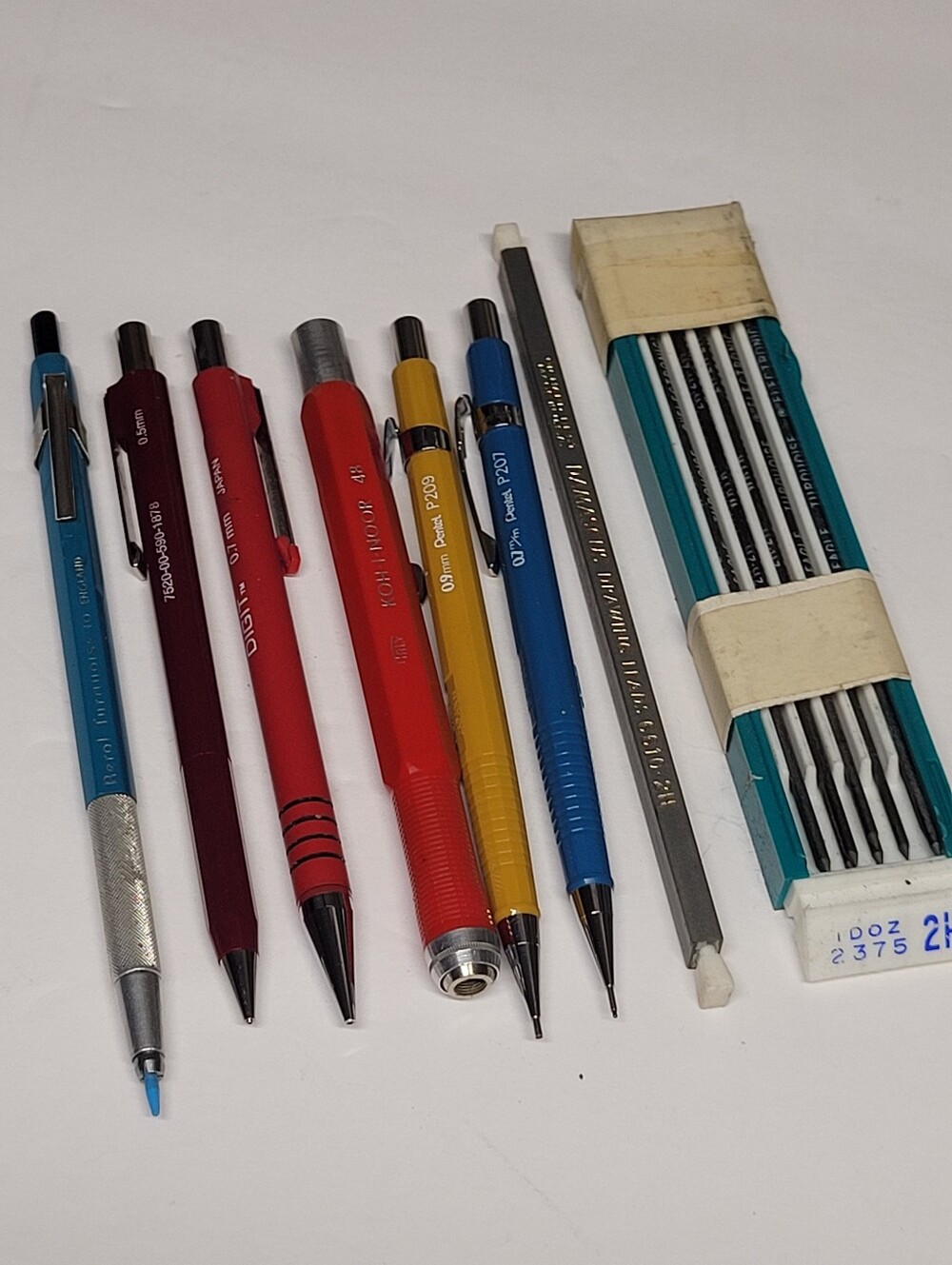 Vintage Drafting Pencil Lot